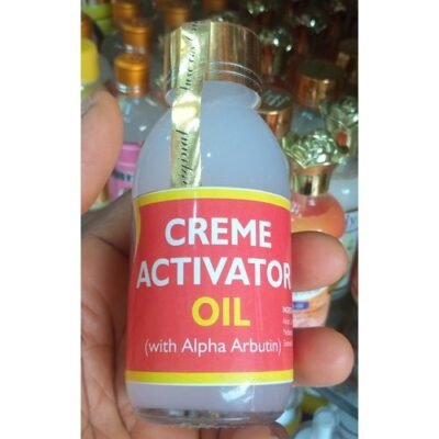 CREME ACTIVATOR OIL WITH ALPHA ARBUTIN